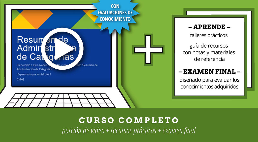 Resumen de Administración de Categorías