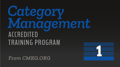 Category Management Program - Level 1 (Beginner-Accredited)