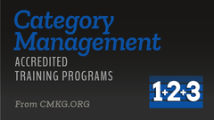 Category Management Programs - Levels 1+2+3 (Foundational + Intermediate + Advanced-Accredited)