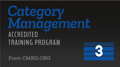 Category Management Program - Level 3 (Advanced-Accredited)