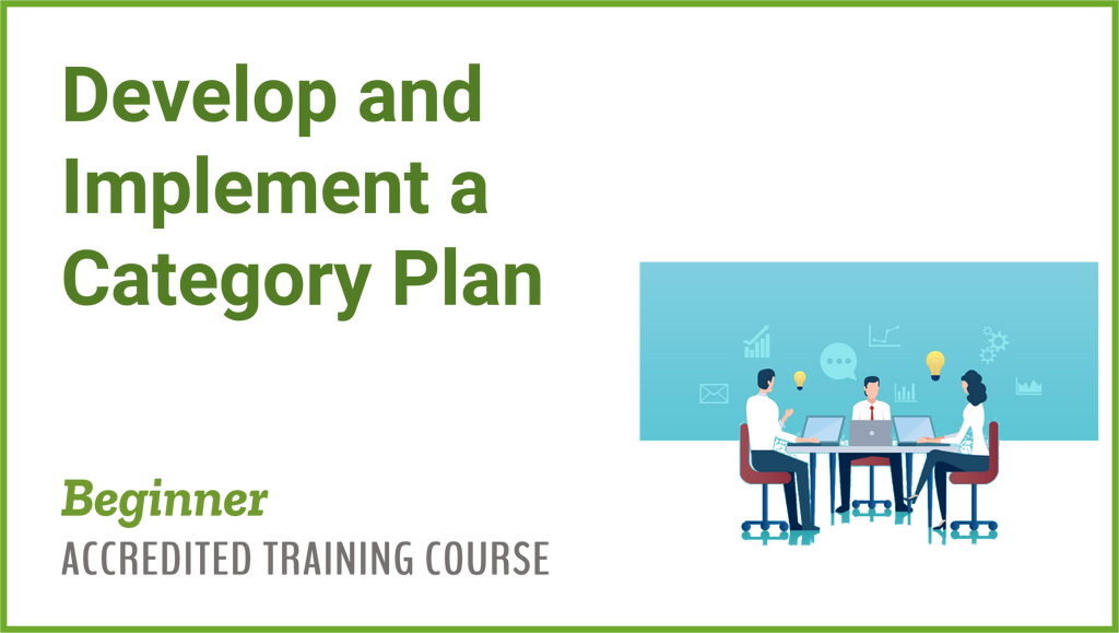 Develop and Implement a Category Plan